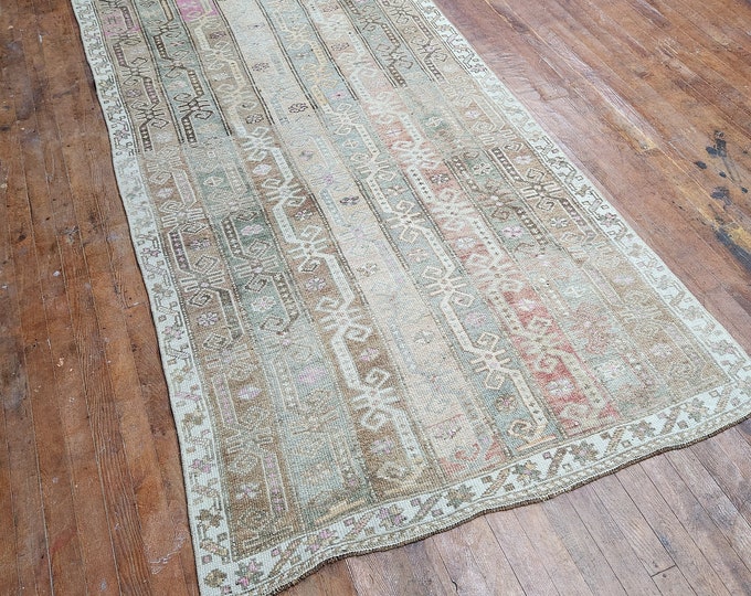 4x12 runner rug, turkish runner rug, oushak runner rug, anotolia runner rug, kitchen runner rug, bedroom runner rug, entry way runner rug