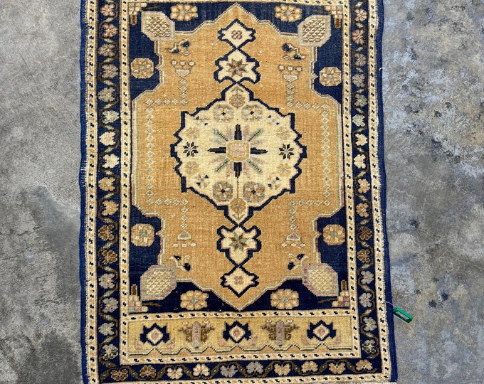 24x35turkish doormat rug, oushak doormat rug, anotolia doormat rug, kitchen doormat rug, bedroom doormat rug, entry way doormat rug