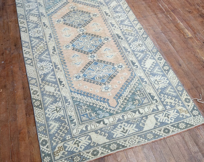 4x7 area rug, turkish area rug, oushak area rug, anotolia area rug, bedroom area rug, kitchen area rug, entry way area rug,