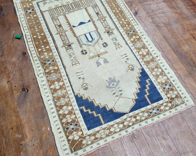2x4 mini area rug, turkish area rug, oushak area rug, anotolia area rug, bedroom area rug, kitchen area rug, handmade area rug