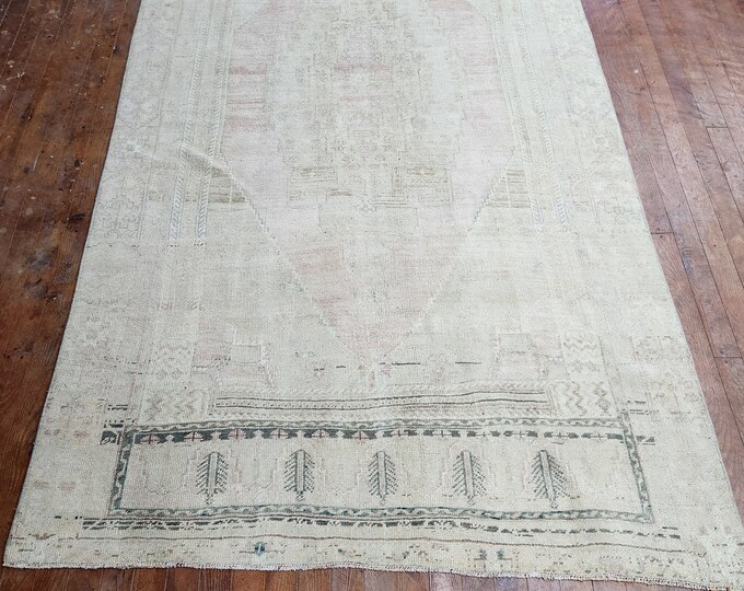 5x9 area rug, turkish area rug, oushak area rug, anotolia area rug, kitchen area rug, handmade area rug, entry way area rug