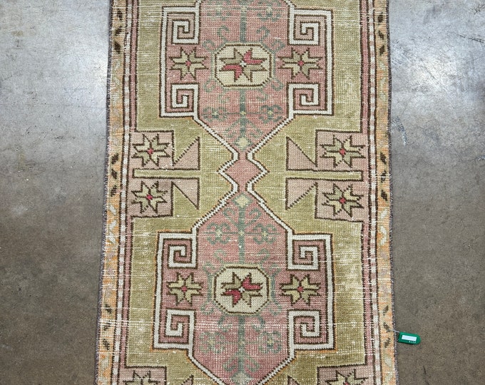 22x36 turkish doormat rug, oushak doormat rug, anotolia doormat rug, kitchen doormat rug, bedroom doormat rug, entry way doormat rug