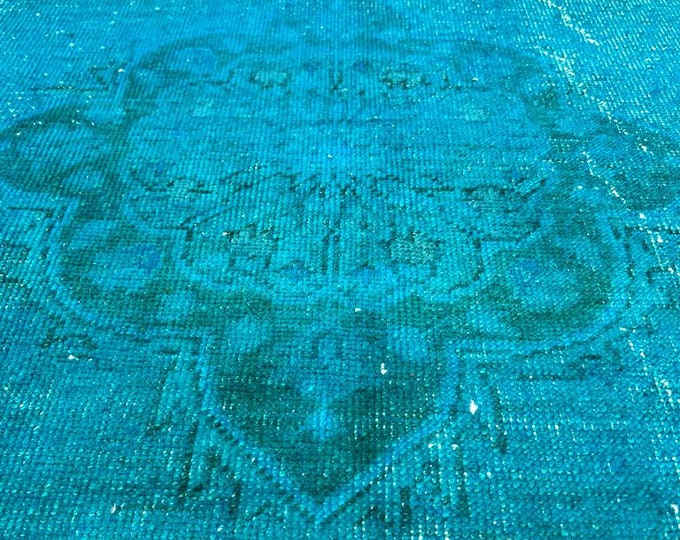 2x10 runner , washale runner rug, turquoise color runner, 2x10 turqouse turkish runner rug, halway runner rug, stair runner rug