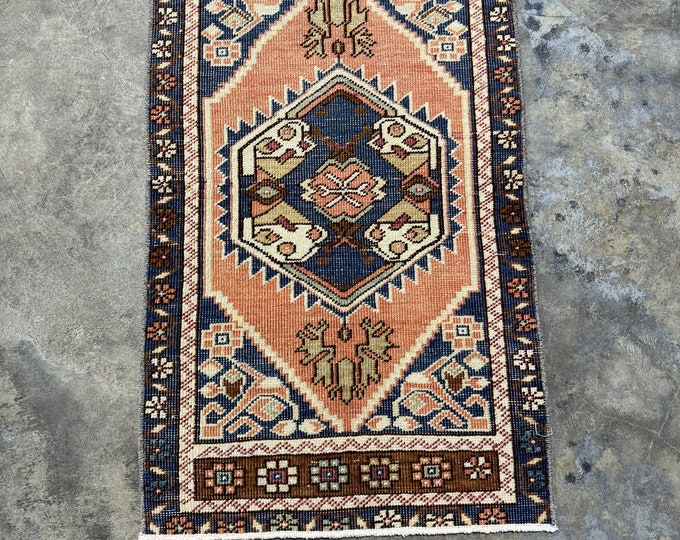 22x38turkish doormat rug, oushak doormat rug, anotolia doormat rug, kitchen doormat rug, bedroom doormat rug, entry way doormat rug