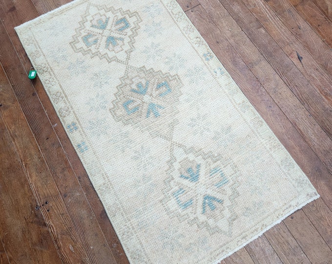 2x3 turkish doormat, oushak doormat rug, anotolia doormat rug, kitchen doormat rug, handmade doormat rug, entry way doormat rug