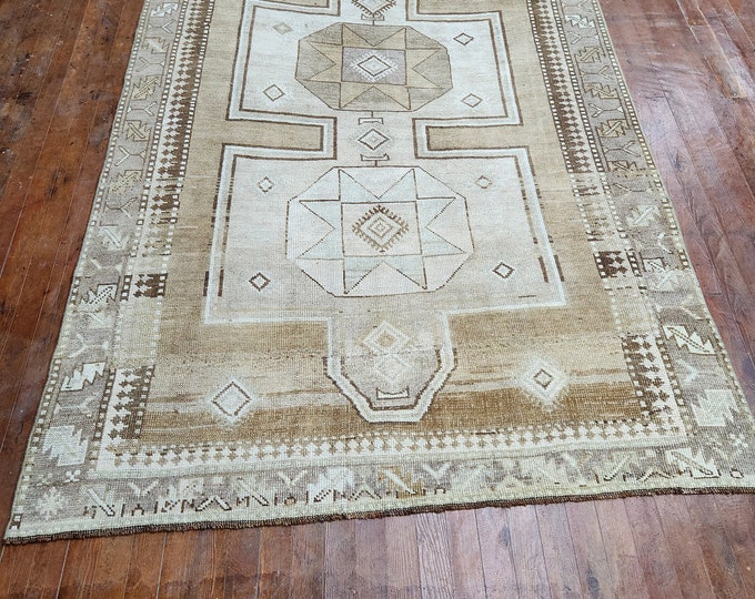 5x9 turkish area rug, oushak area rug, anotolia area rug, kitchen area rug, bedroom area rug, entry way area rug, handmade area rug