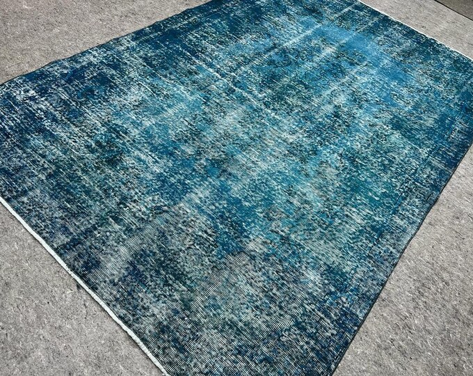 6x9rug, 6x9 feet rug, turquoise coloors turkish rug, fantastic rug, decorative rug, entry decoor rug, turkish handmade rug, area rug,