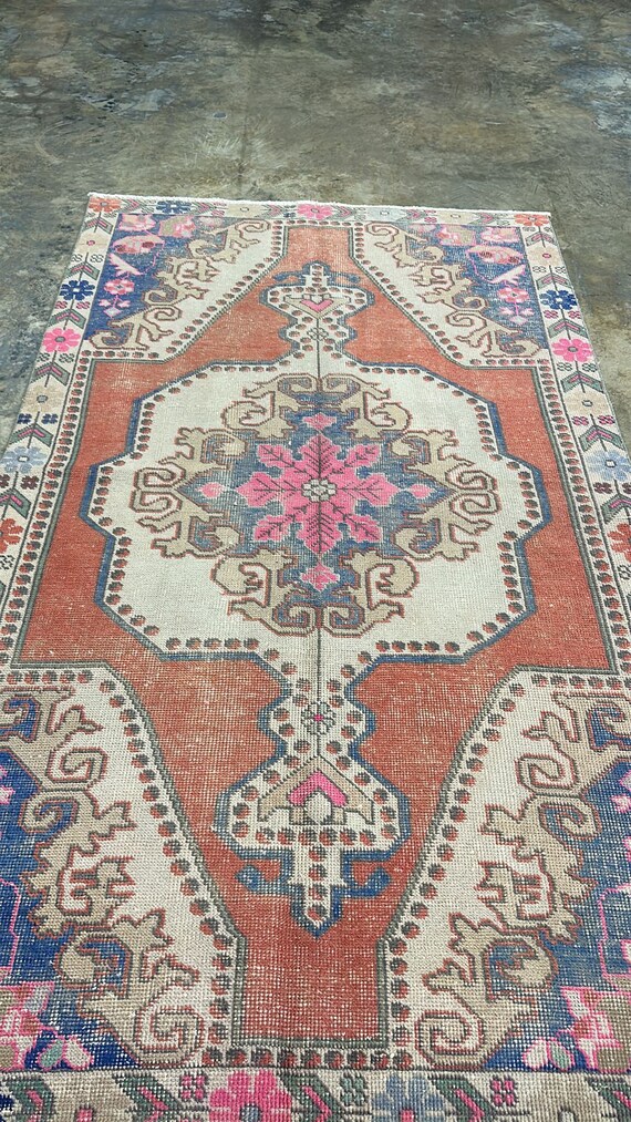 72.5×210 \"私の宝石\" ViNTAGE TURKiSH RUG 72.5×210 