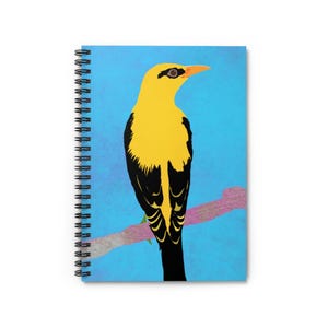Bird Design - Spiralnotizbuch - Liniert Line