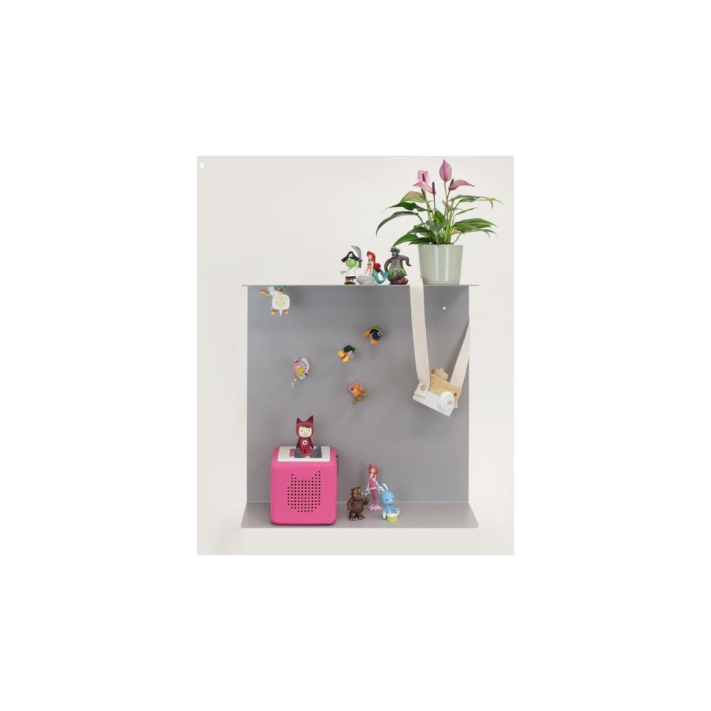 Magnetic wall shelf for Toniebox or as a key rack