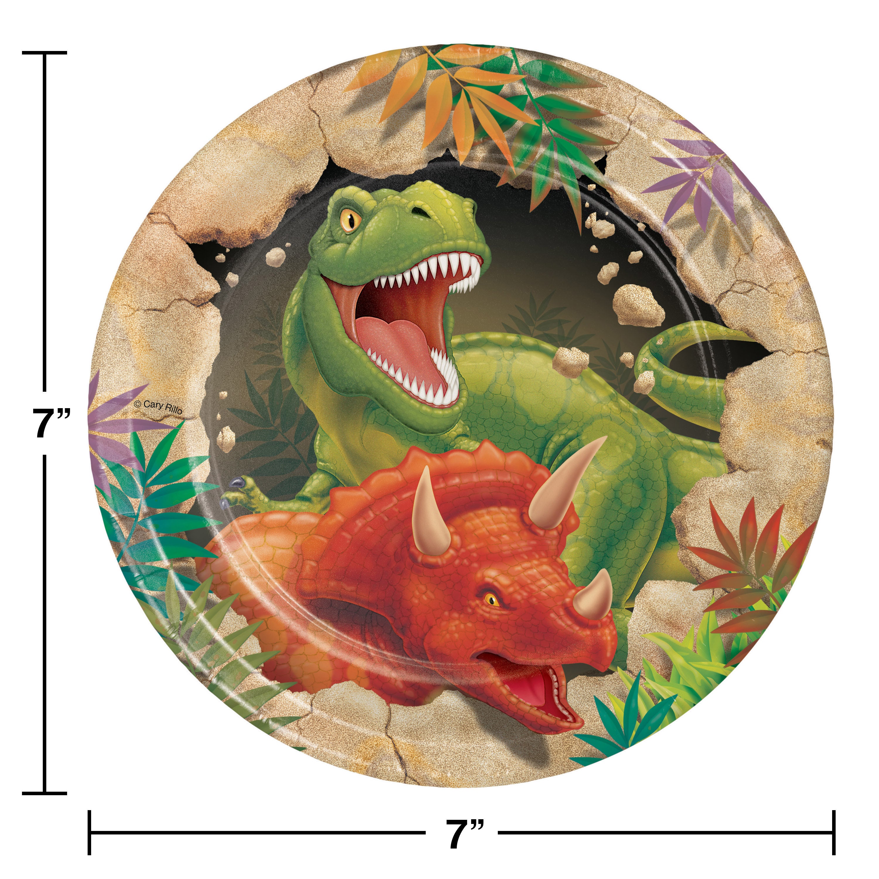 dinosaur with 2 rows of plates on back
