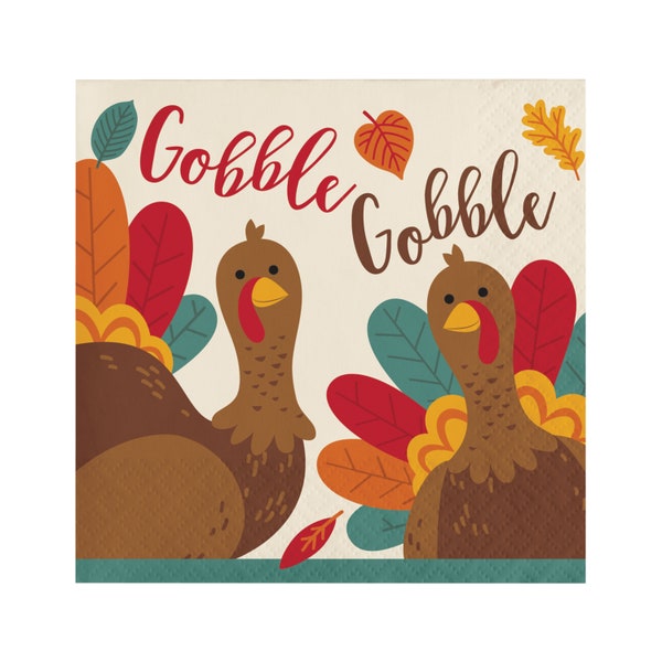 Thanksgiving Napkins Etsy