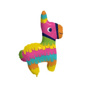 Fiesta Pinata Balloon 33&quot;, Fiesta Birthday Party, Taco Party, Cinco de Mayo, Taco Balloon, Taco Birthday, Fiesta Party, Taco Bout A Party