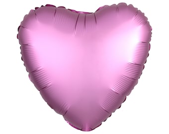 Pink Heart Balloon 18", Valentine's Day Balloon, Love Balloon, Anniversary Balloon, Valentine's Day Decor, Heart Shaped Balloon, Baby Shower