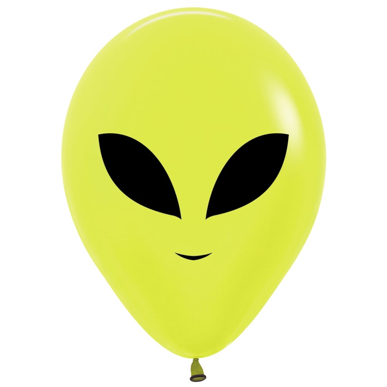 Ten Alien Balloons 5, Outer Space Balloon, Space Party, Astronaut Balloon, Rocket Balloon, Space Birthday, Alien Decoration, Galaxy Party image 8