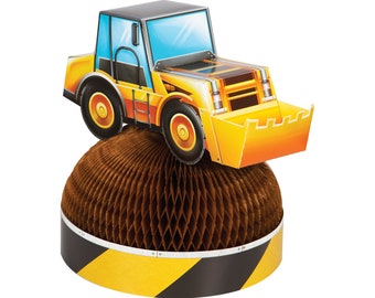 Construction Centerpiece, Construction Birthday, Construction Decor, Construction Party, Truck Birthday Napkins, Under Construction Party