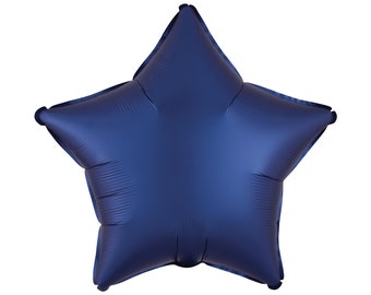 Navy Blue Star Balloon 19", Star Birthday Balloon, Baby Shower Balloons, Twinkle Twinkle, Space Party, Stars and Moon, Twinkle Little Star