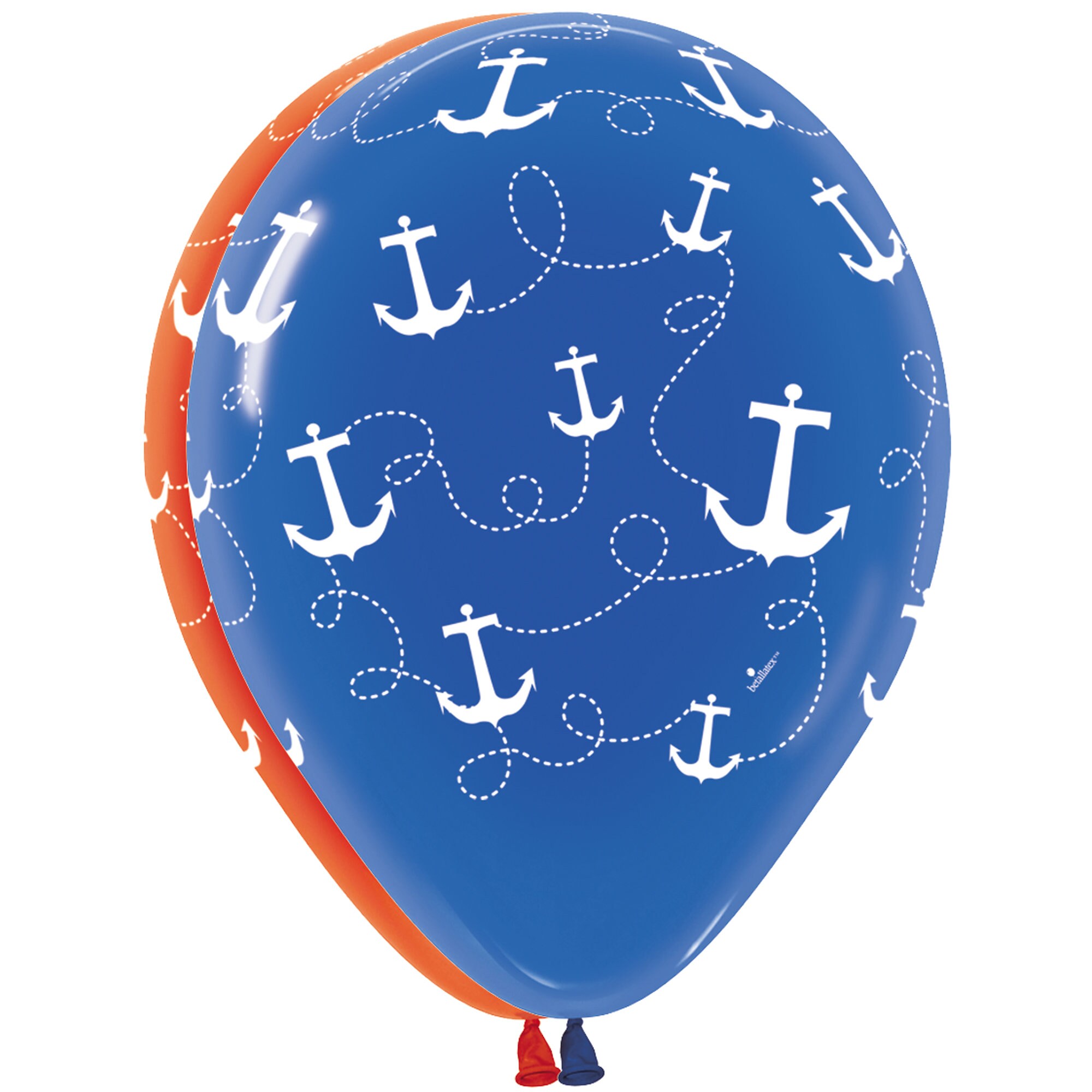 Custom Nautical Anchor Balloon Decoration 5 Ft Tall