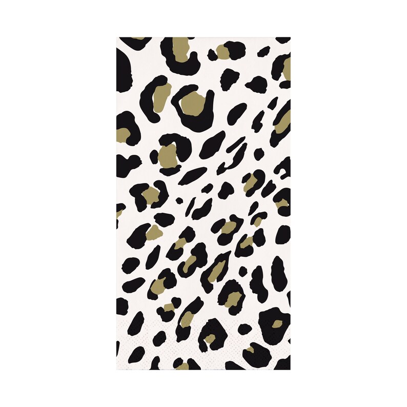 16 Guest Leopard Napkins Leopard Pattern Leopard Party Leopard Decorations Leopard Birthday Animal Print Safari Party Leopard
