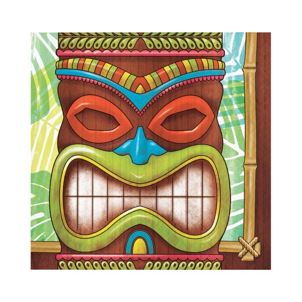 Tiki Napkins Etsy