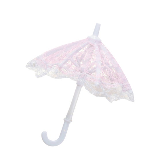 mini pink umbrella