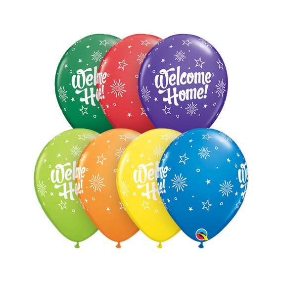 Welcome home balloons deals