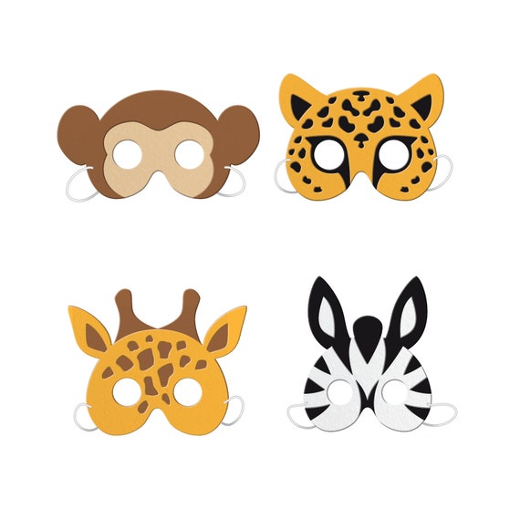 Party Animals Masks Jungle Themed Party Safari Party Animal - Etsy Party Animals Masks Jungle Themed Party Safari Party Animal - Etsy