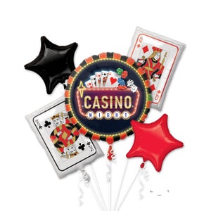 Casino Theme Party Decoration Poker Disposable Tableware Magic
