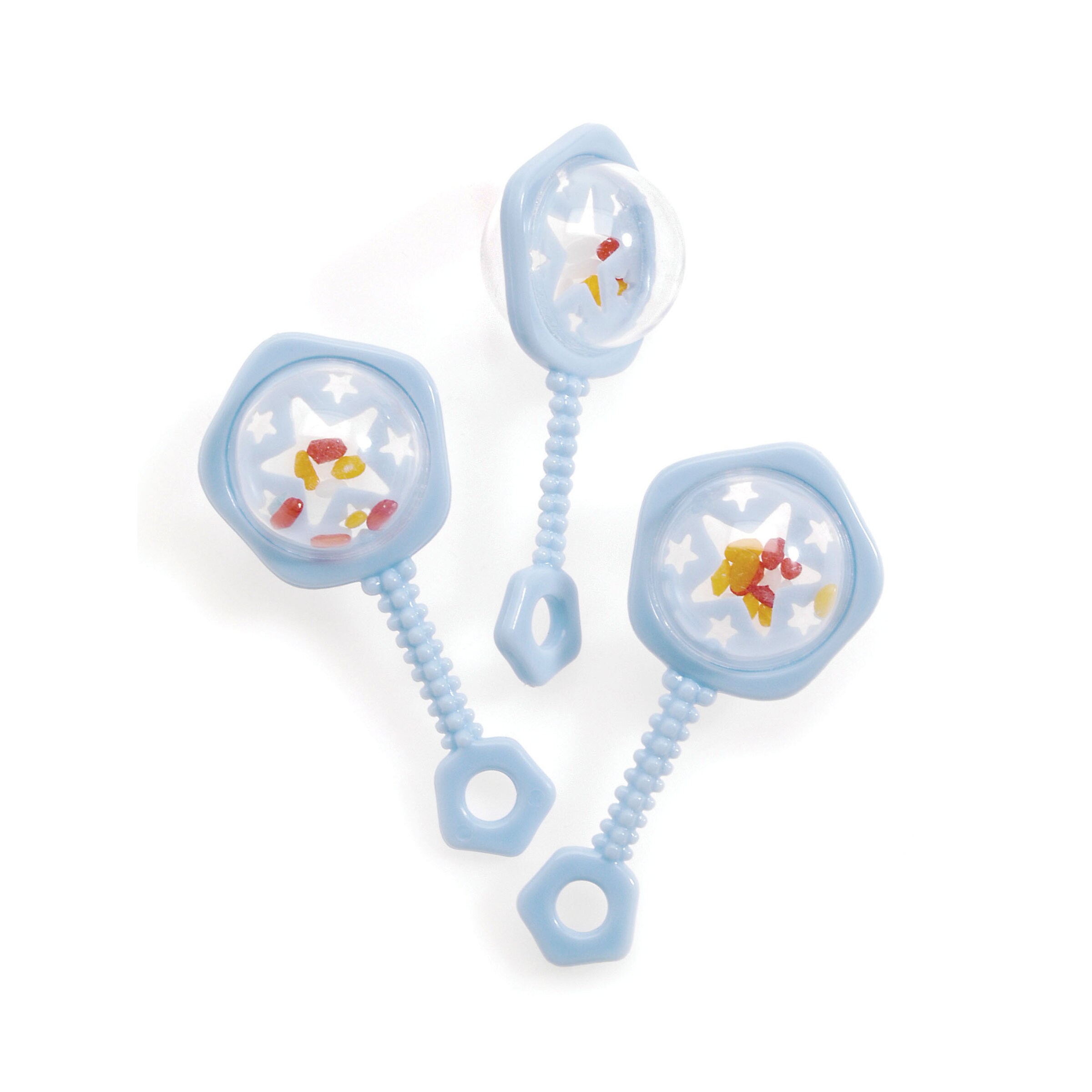 Blue Baby Rattle Favors 6 per Package 2.75 x Etsy