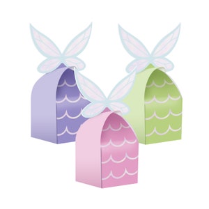 8 Fairy Forest Favor Boxes, Fairy Party Tableware, Fairy Baby Shower, Fairy Party Favor Boxes, Fairy Birthday Favors, Woodland Fairy Boxes