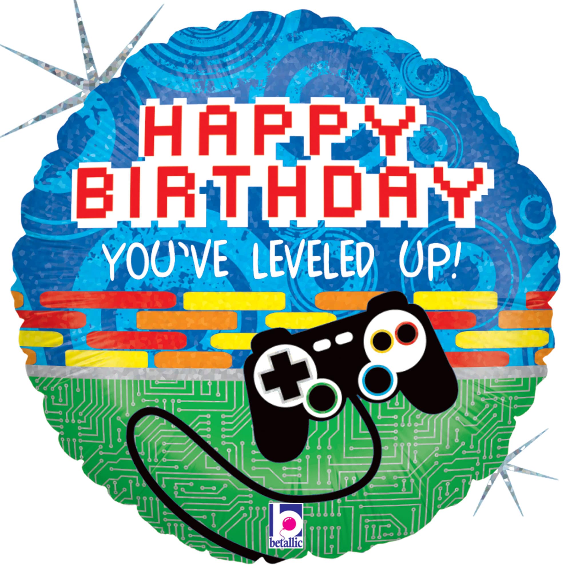 MEETINGU Gaming Birthday Banner – Videospiel-Partydekoration Für Jungen, Männer & Gamer