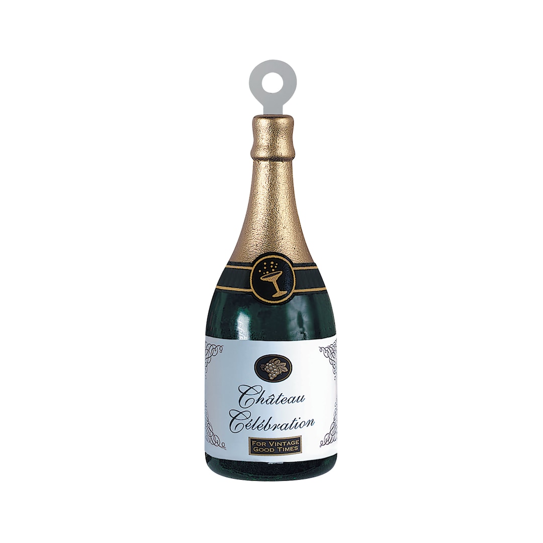 5 Oz Champagne Bottle Balloon Weight, Wedding Balloon Bouquet ...