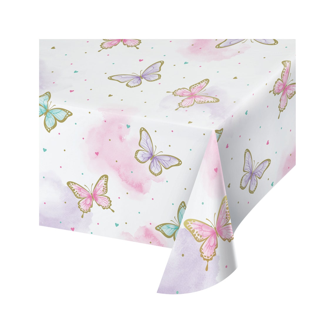 Butterfly Tablecloth Pastel Butterfly Butterfly Party Etsy