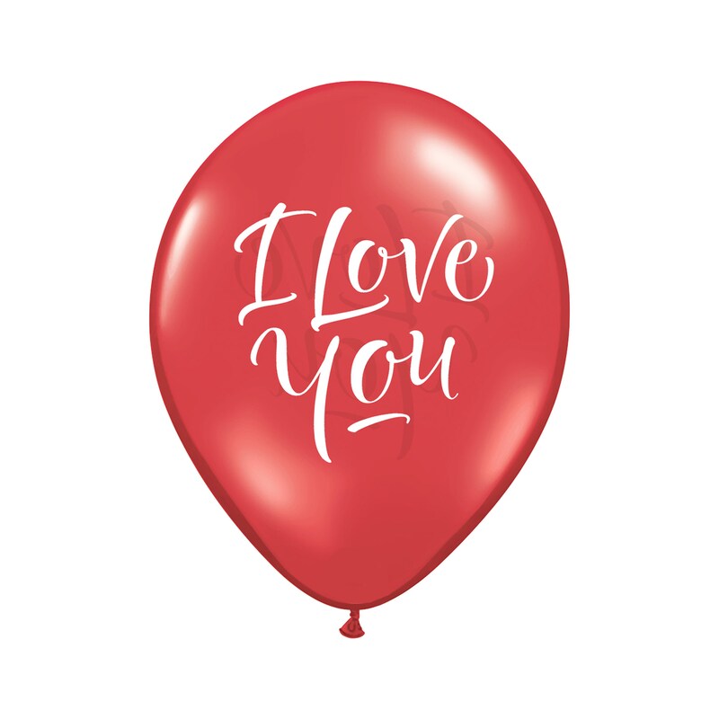 I Love You Balloons - Etsy