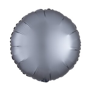 Grey Circle Balloon 18, Gray Balloon&quot;, Anniversary Balloon, Circle Shaped Balloon, Grey Round Balloon, Bachelorette Party, Baby Shower