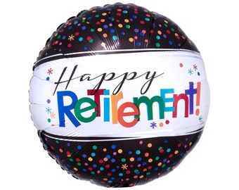 Happy Retirement Balloon 18", Retirement Party, Retirement Decorations, Retired Balloon, Leaving Party, Legend has Retired, Going Away Party