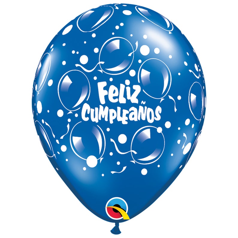 Five Feliz Cumpleaños Balloons Latex, Birthday Party, Birthday Decorations, Happy Birthday Balloons, Spanish Birthday, Children's Party image 9