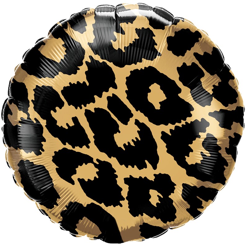 Animal Skin Balloons 18 Leopard Print Balloon Animal Hide Balloons Animal Print Balloons Jungle Balloons Leopard Party Safari Balloon