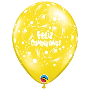 Five Feliz Cumpleaños Balloons Latex, Birthday Party, Birthday Decorations, Happy Birthday Balloons, Spanish Birthday, Children's Party image 3