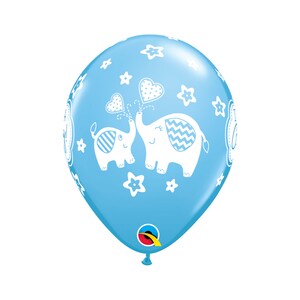 Five Elephant Its A Boy Balloons Latex, Baby Reveal Party, Baby Shower Balloon, Baby Boy Balloon, Gender Reveal, Baby Elephant Balloon