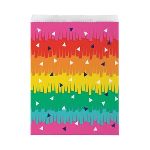 8 Fiesta Favor Bags, Taco Party, Cinco De Mayo, Fiesta Birthday, Fiesta Decor, Mexican Fiesta, Fiesta Party, Fiesta Shower, Cactus Party