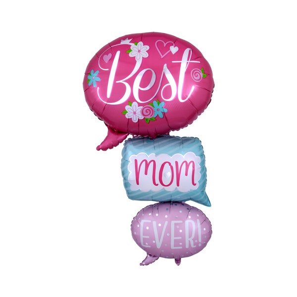 Best Mom Ever Balloon Etsy