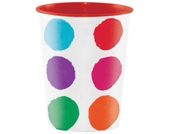 Art Party Plastic Cups, Paint Party Cups, Paint Splatter, Splatter Party, Art Birthday Cups, Art Themed Party, Art School, Art Decoration