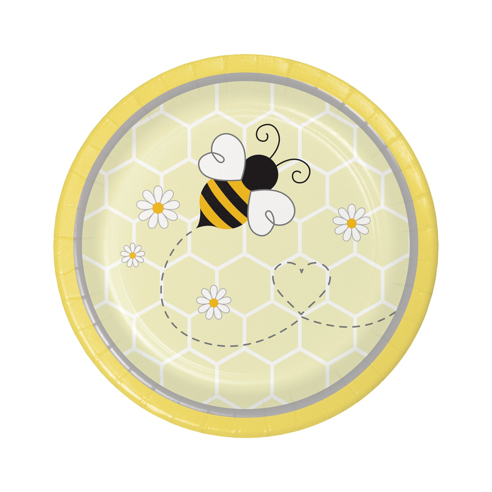 7 Bumble Bee Plates What Will It Bee Bee Party Bee Etsy