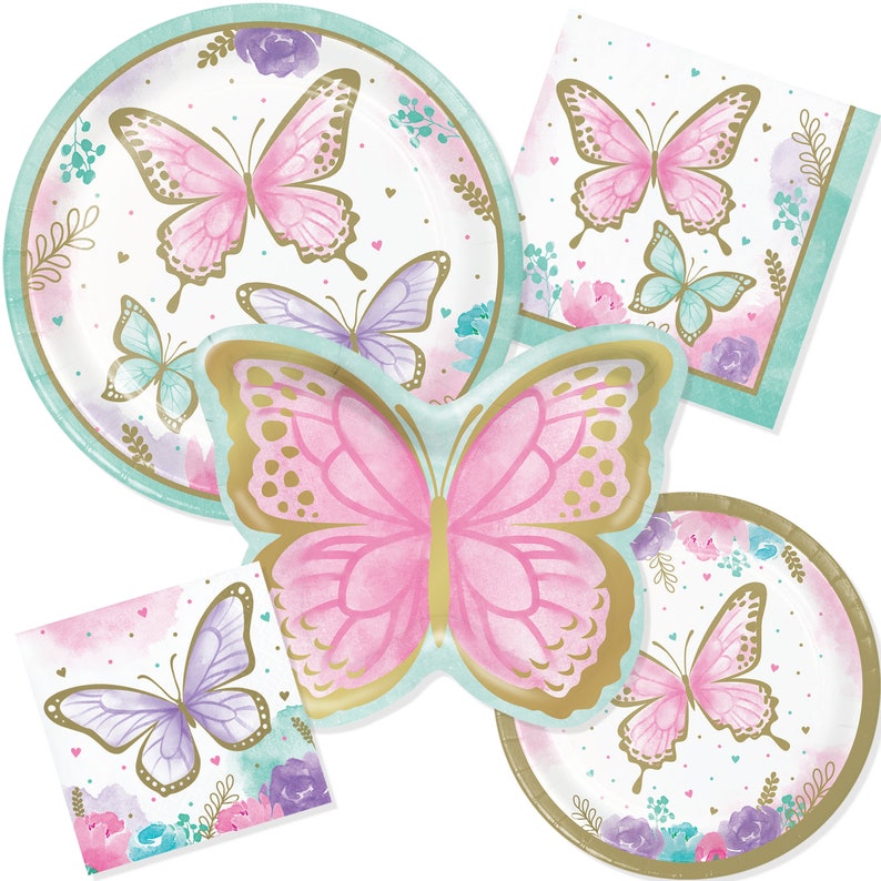 Butterfly Centerpiece Pastel Butterfly Butterfly Party Etsy