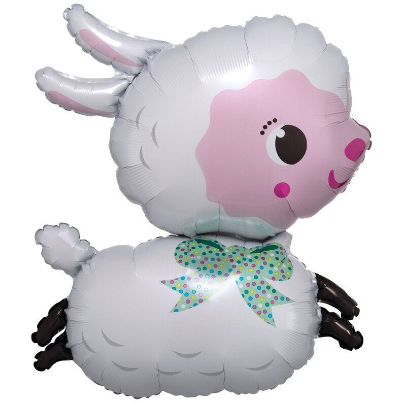 28 Lamb Balloon Sheep Balloon Woodland Balloon Animal Etsy