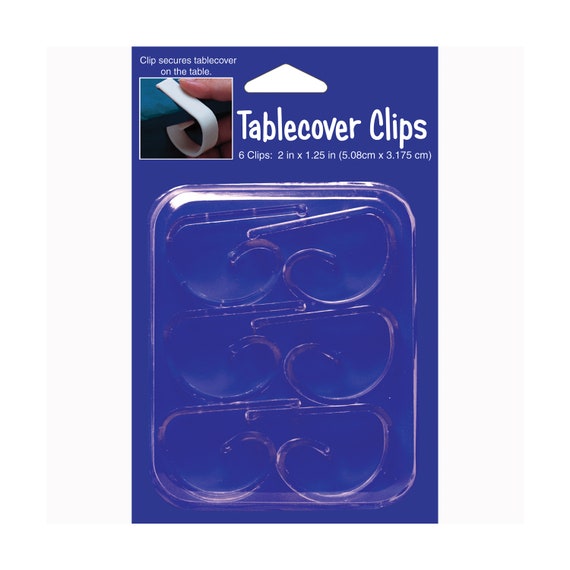 6 Tablecloth Clips Table Cloth Clips Picnic Table Clips Etsy