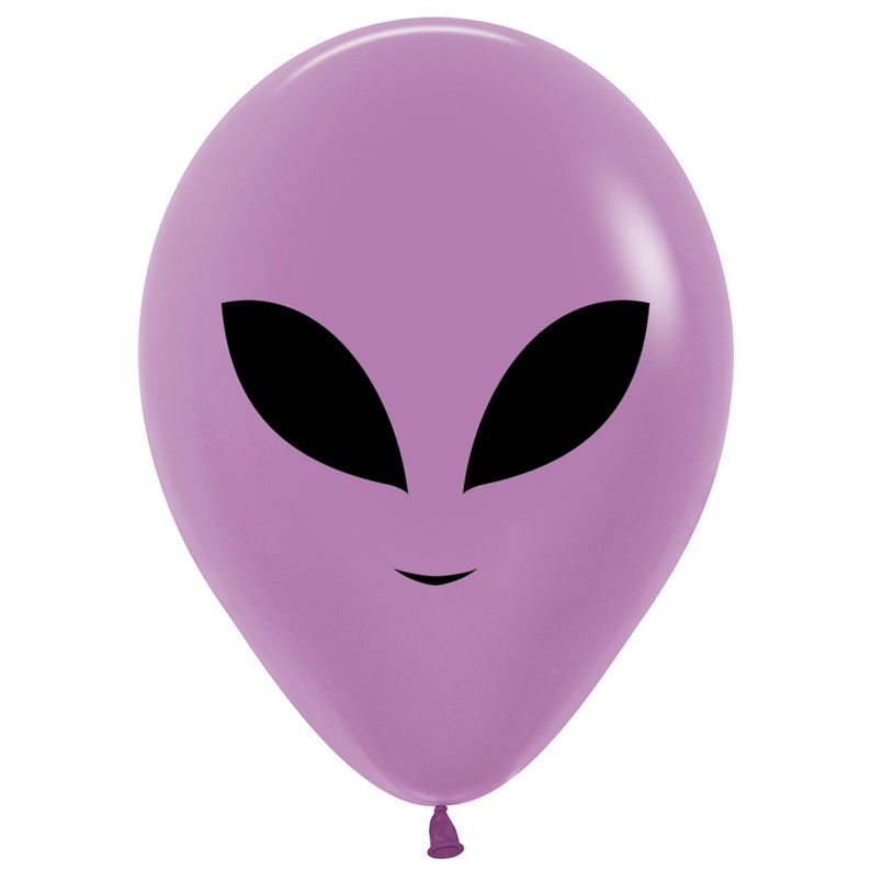 Ten Alien Balloons 5, Outer Space Balloon, Space Party, Astronaut Balloon, Rocket Balloon, Space Birthday, Alien Decoration, Galaxy Party image 7