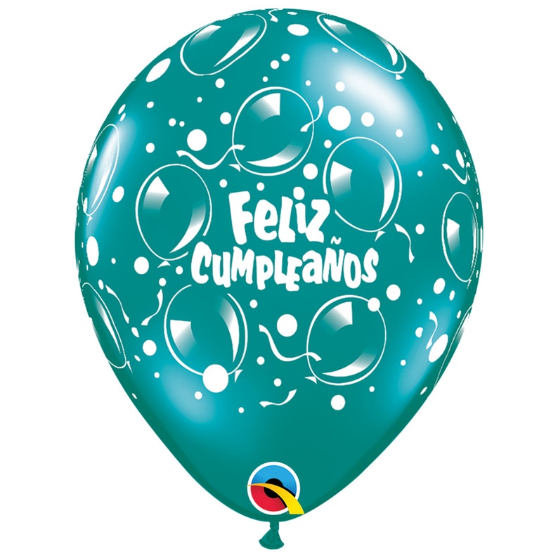 Five Feliz Cumpleaños Balloons Latex, Birthday Party, Birthday Decorations, Happy Birthday Balloons, Spanish Birthday, Children's Party image 6