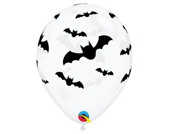 Five Halloween Bat Balloons, Happy Halloween, Halloween Balloons, Halloween Moon, Trick or Treat, Halloween Party, Haunted House, Batty